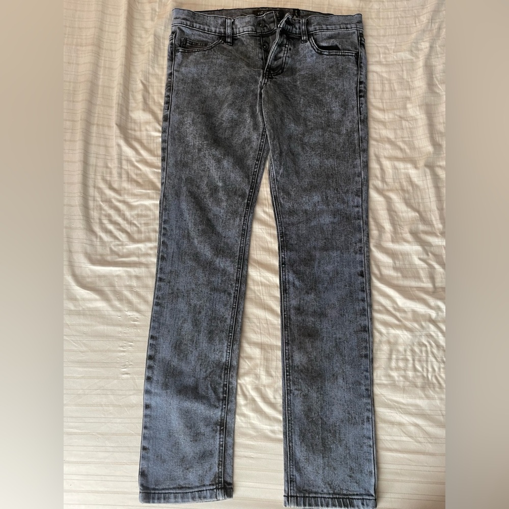 XXX RUDE skinny jeans blue 30-32 hot topic jeans like new